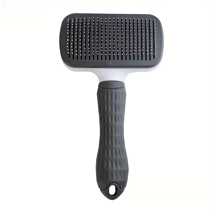 Easy-Clean Pet Brush – Blue