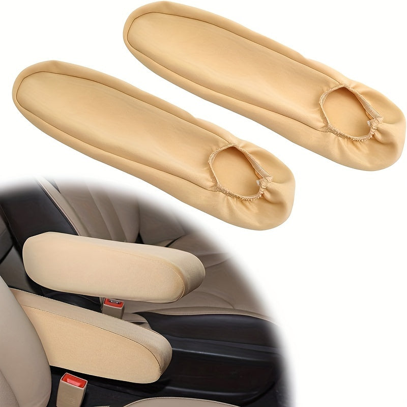 Universal Car Armrest Covers – 2-Pack Fabric Protection